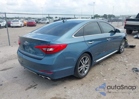 2015 Hyundai Sonata Sport 2.0T из США, поврежденный, VIN 5NPE34AB5FH090374